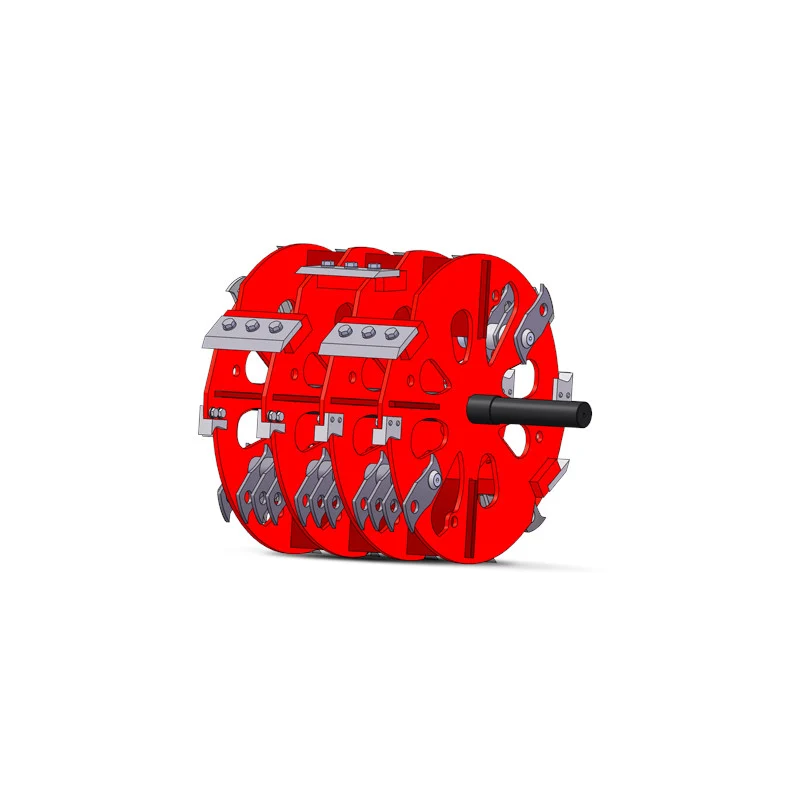 Broyeur de branches thermique sur remorque NEGRI R335BK380N