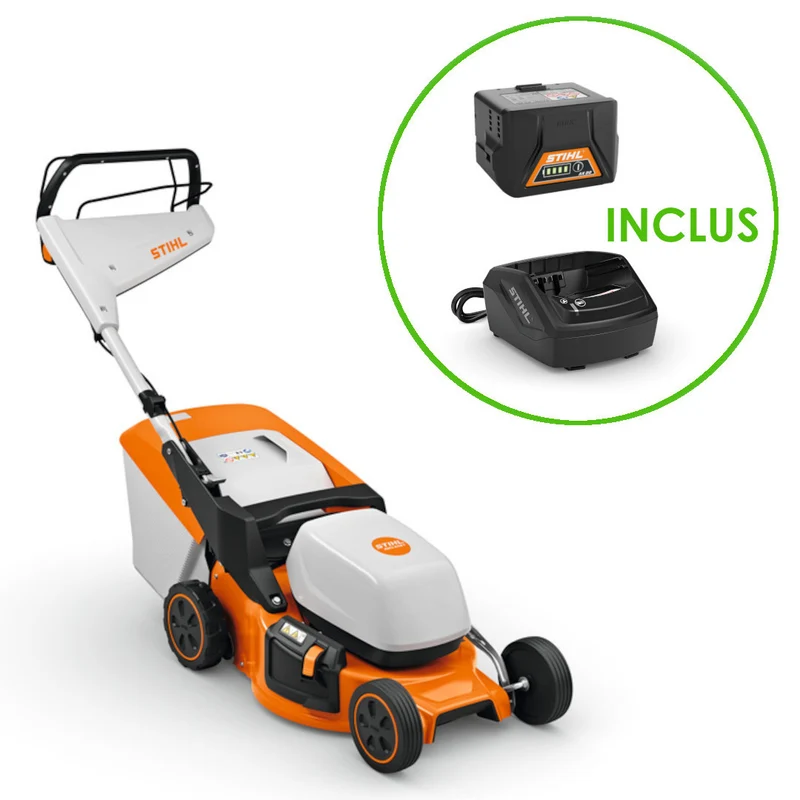 Tondeuse tractée à batterie AK System STIHL RMA 248T Pack