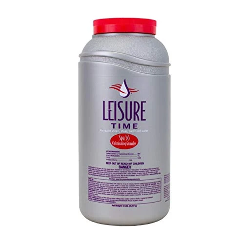 Leisure Time E5-04 Spa Chlorine, 4-Pack , Grey