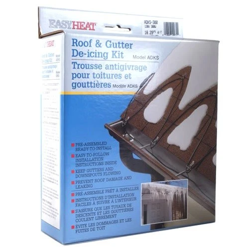 Easy Heat ADKS-1000 200-Foot Roof Snow De-Icing Kit