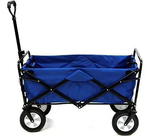 Mac Sports WTC-111 Outdoor Utility Wagon, Solid Blue