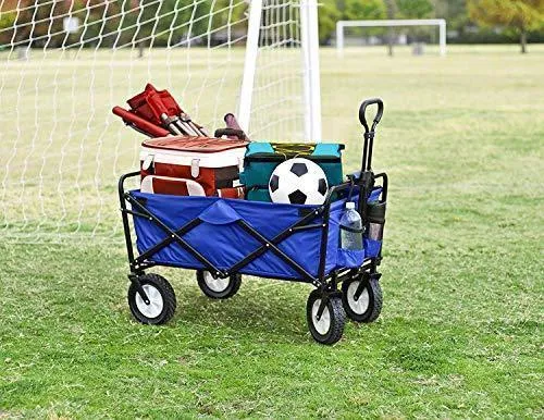 Mac Sports WTC-111 Outdoor Utility Wagon, Solid Blue