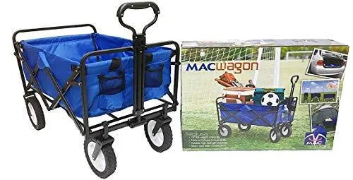 Mac Sports WTC-111 Outdoor Utility Wagon, Solid Blue