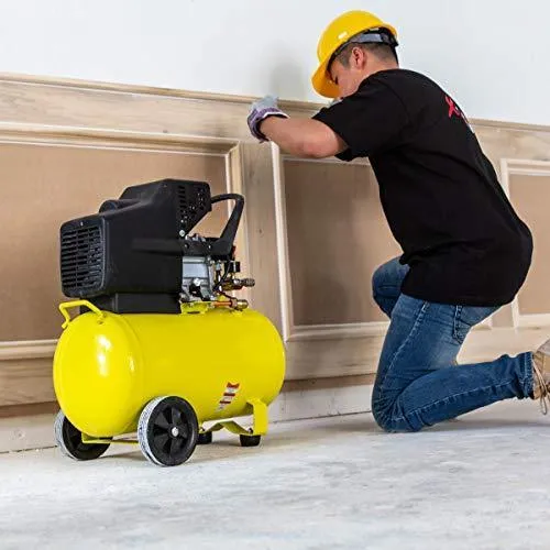 Stark Portable Quiet Air Compressor 10-Gallon Tank 3.5HP Air Compressor Ultra Quiet Compressor w/Wheel