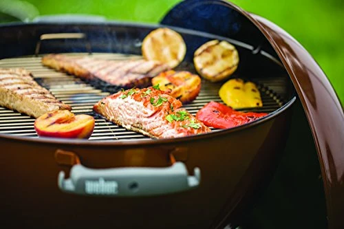 Weber Original Kettle Premium Charcoal Grill, 22-Inch, Copper