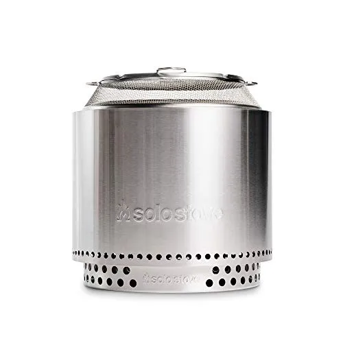 Solo Stove Stainless Steel Bonfire Pit Spark Screen with guilds Shield Protector Mesh Protective Spark Screen for Backyard and Outdoor fire pits Stops Hot Embers