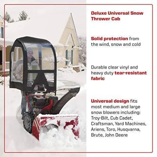 Arnold Deluxe Universal Snow Thrower Cab