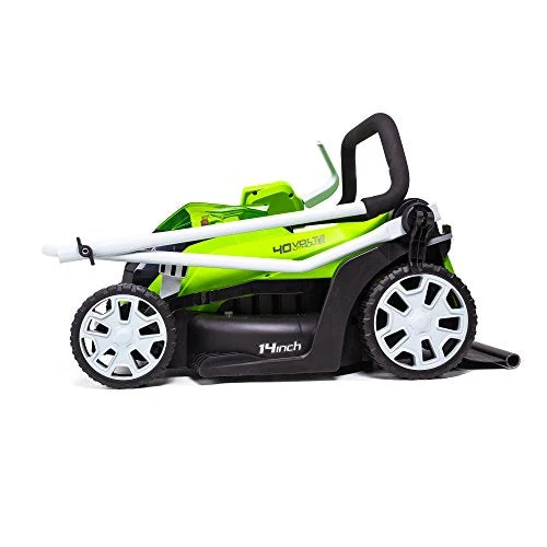 Greenworks 40V 14 inch Cordless Lawn Mower, Tool Only, MO40B00