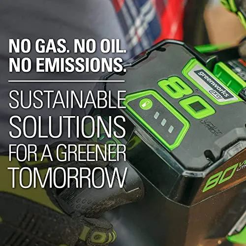 Greenworks PRO 80V 2.0Ah Lithium-Ion Battery (Genuine Greenworks Battery)