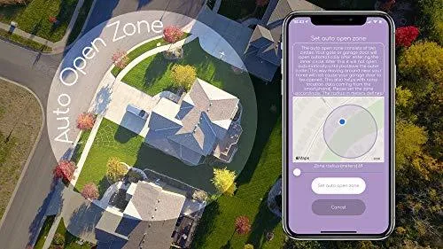 Remootio 2 WiFi and Bluetooth Smart Garage Door Opener with iOS and Android App, Amazon Alexa, Google Home, SmartThings, Siri Shortcuts. with Sensor and Power Adapter.