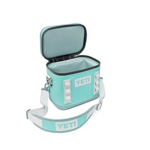 YETI Hopper Flip 8 Portable Cooler, Aquifer Blue