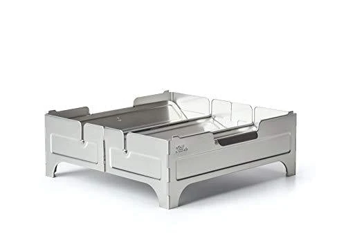 WOLF GRIZZLY Fire Safe; A Portable, Foldable Fire Pit for Outside Cooking and Bonfires