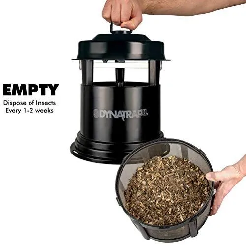 DynaTrap DT2000XLP 1 Acre XL Mosquito and Insect Trap – Black