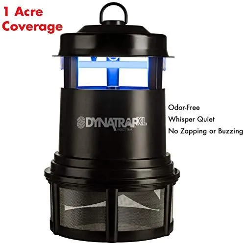 DynaTrap DT2000XLP 1 Acre XL Mosquito and Insect Trap – Black