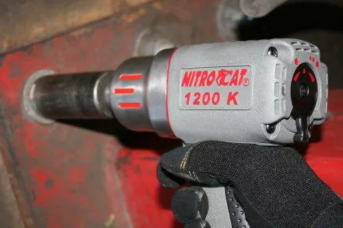 NitroCat 1200-K 1/2-Inch Kevlar Composite Air Impact Wrench With Twin Clutch Mechanism
