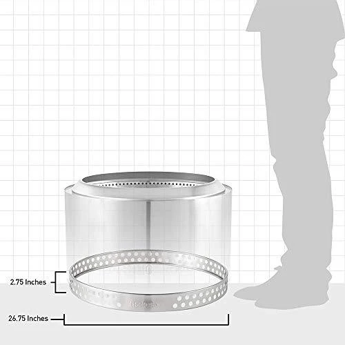 Solo Stove Yukon Stand Stainless Steel Fire Pit Accessory Ranger Fireplace Tools Firepits and Fire Pits Outdoor Prefect for Your Outdoor Fireplace