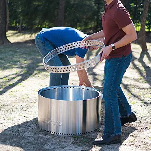 Solo Stove Yukon Stand Stainless Steel Fire Pit Accessory Ranger Fireplace Tools Firepits and Fire Pits Outdoor Prefect for Your Outdoor Fireplace