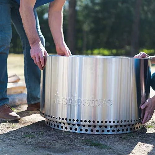 Solo Stove Yukon Stand Stainless Steel Fire Pit Accessory Ranger Fireplace Tools Firepits and Fire Pits Outdoor Prefect for Your Outdoor Fireplace