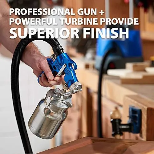 Earlex HV5500 HVLP Spray Station Paint Sprayer, Designed for serious woodworking, light contractor and automotive enthusiasts, achieve the perfect finish, 5500