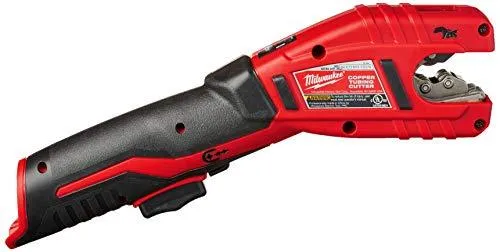 MILWAUKEE'S 2471-20 M12 Cordless Lithium Ion 500 RPM Copper Pipe and Tubing Cutter Adjustable from 3/8" to 1” Diameters (Battery Not Included, Power Tool Only)