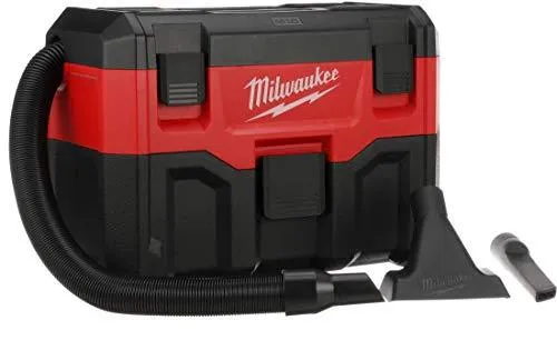 MILWAUKEE'S 0880-20 18-Volt Cordless Wet/Dry Vacuum, Red