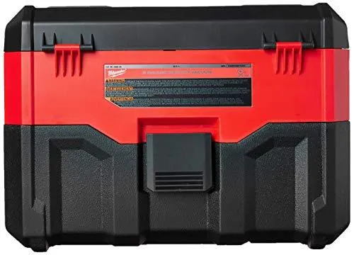 MILWAUKEE'S 0880-20 18-Volt Cordless Wet/Dry Vacuum, Red