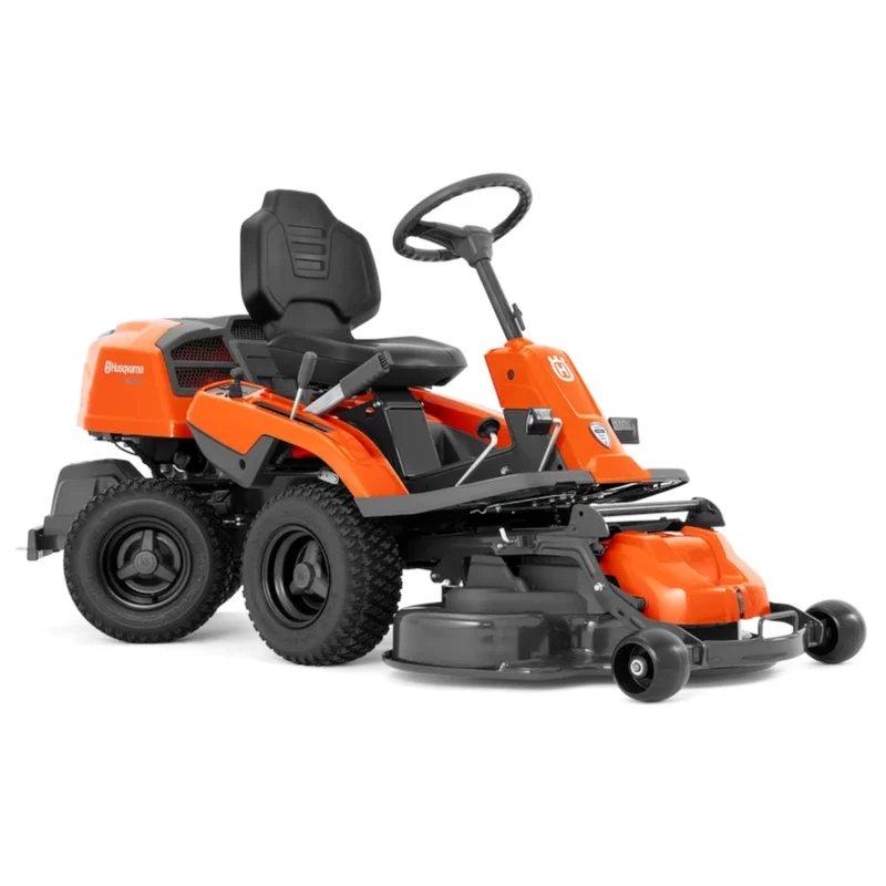 Tracteur tondeuse Rider à coupe frontale HUSQVARNA R214 TS Direction assistée