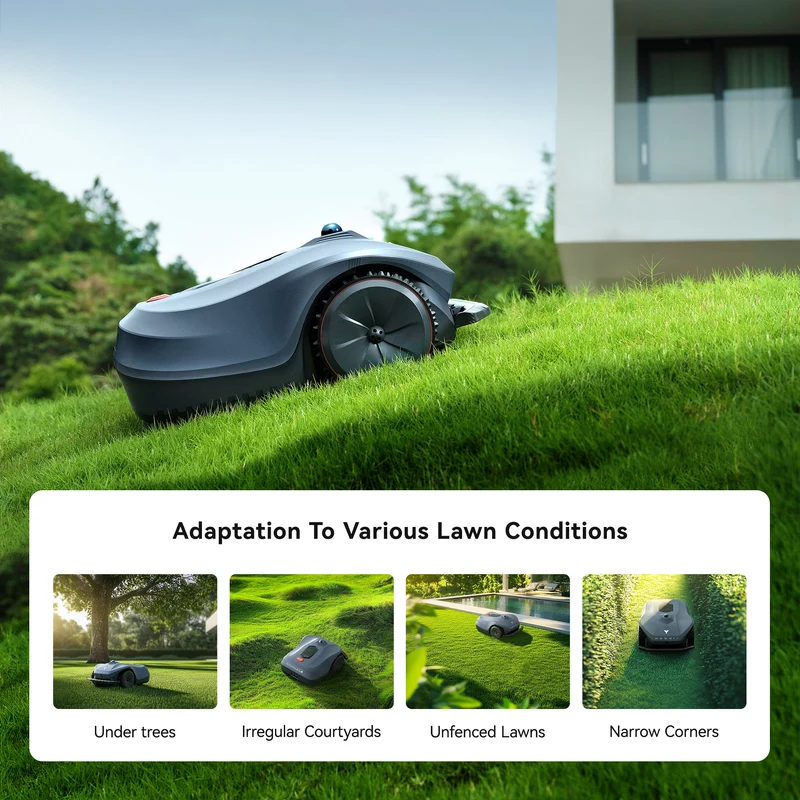 HOOKII Neomow X Robotic Lawn Mower with 3D LiDAR SLAM 2025 Version
