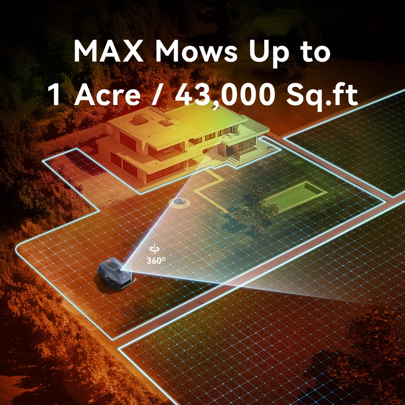 HOOKII Neomow X Robotic Lawn Mower with 3D LiDAR SLAM 2025 Version