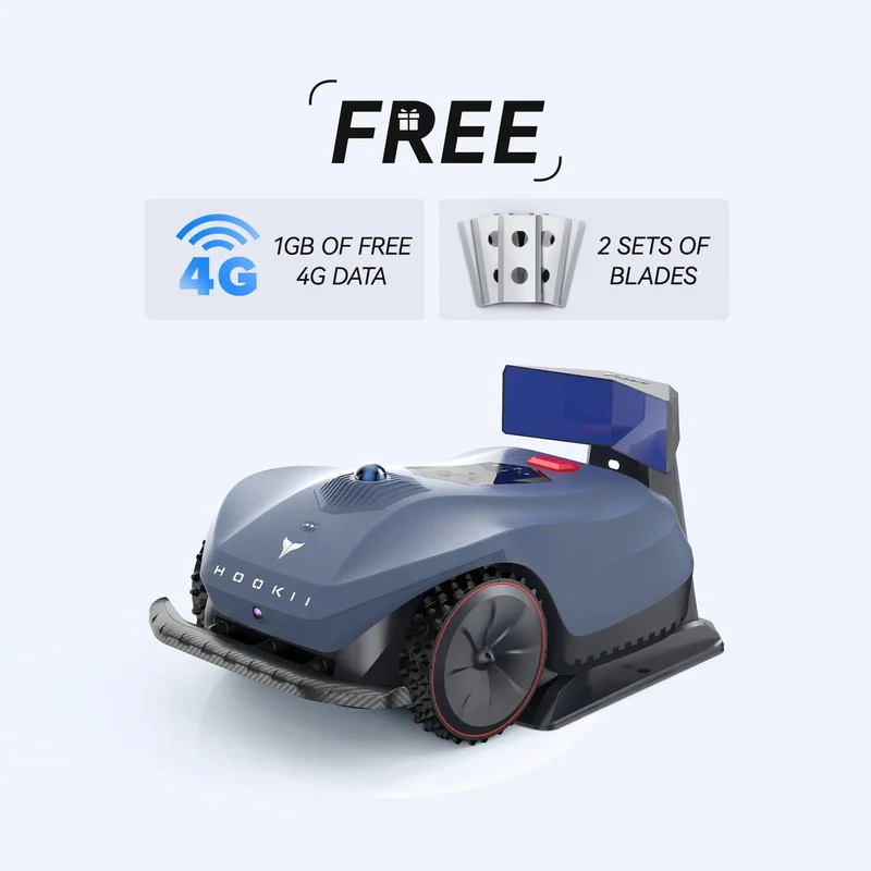 HOOKII Neomow X Robotic Lawn Mower with 3D LiDAR SLAM