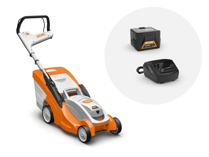 Tondeuse à gazon à batterie STIHL RMA 339 C + PACK BATTERIE AK20, AL 101