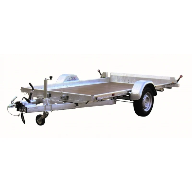 Remorque plateau freinée PTAC 1350Kg Robust LIDER 40385
