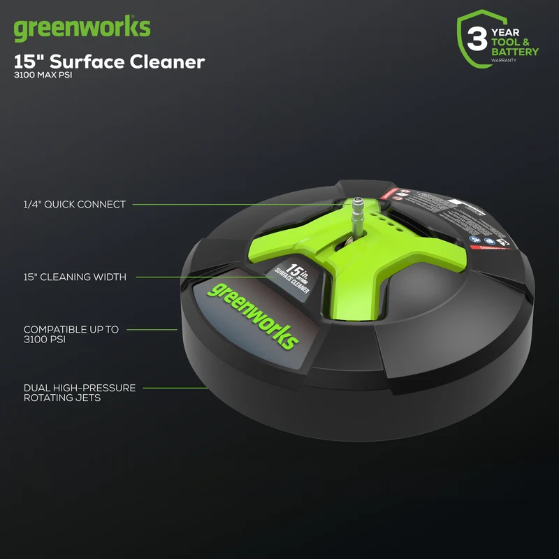 Universal 15" Rotating Surface Cleaner
