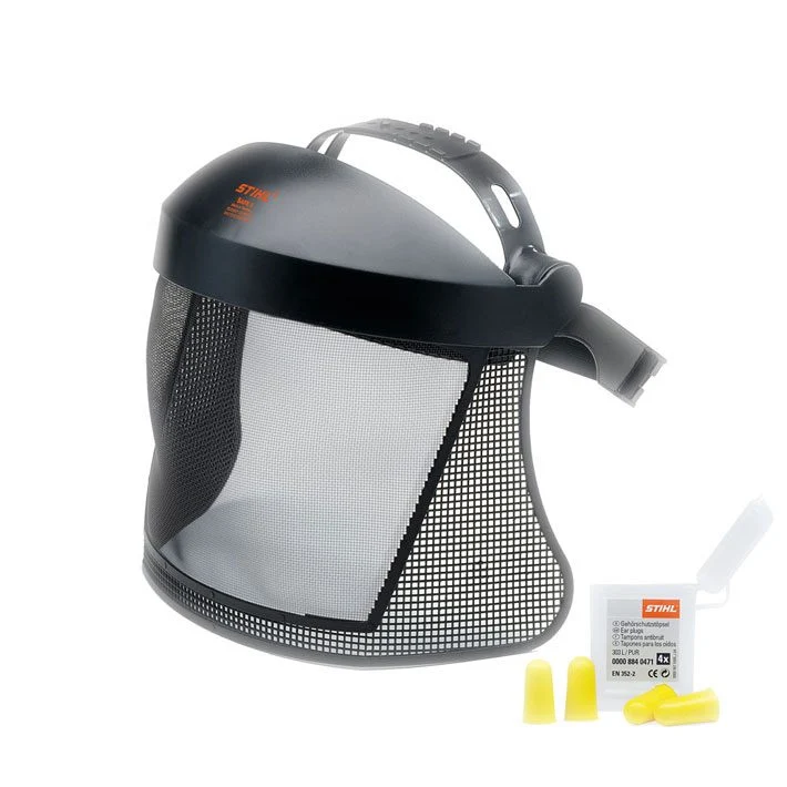 Visière grillagée STIHL GPA 33 avec bouchons d’oreilles