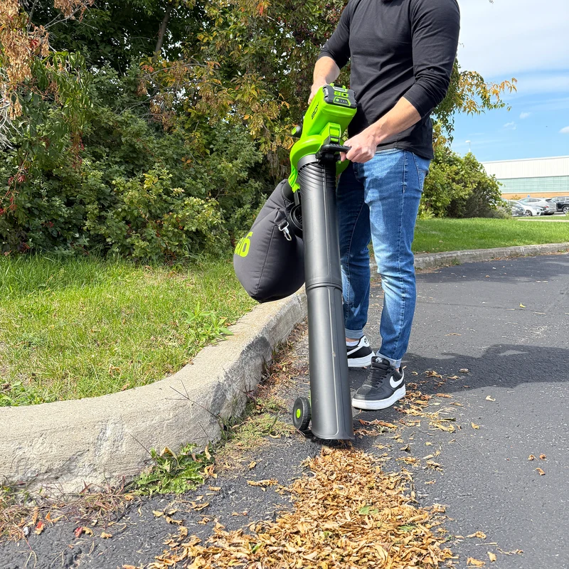 Greenworks 80V 3-in-1 Blower Vacuum – 520 CFM, 240 MPH (Tool Only)