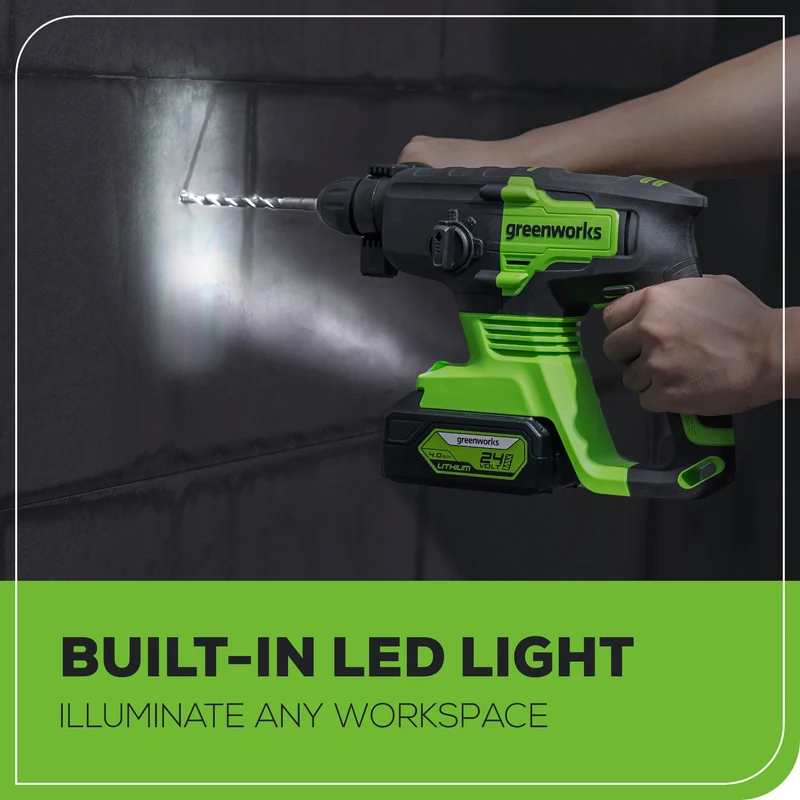 24V Brushless SDS Plus Rotary Hammer (Tool Only) - HM24L00