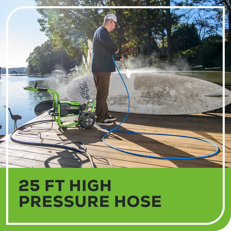3000 PSI TruBrushless Pressure Washer with BONUS: 15” Surface Cleaner