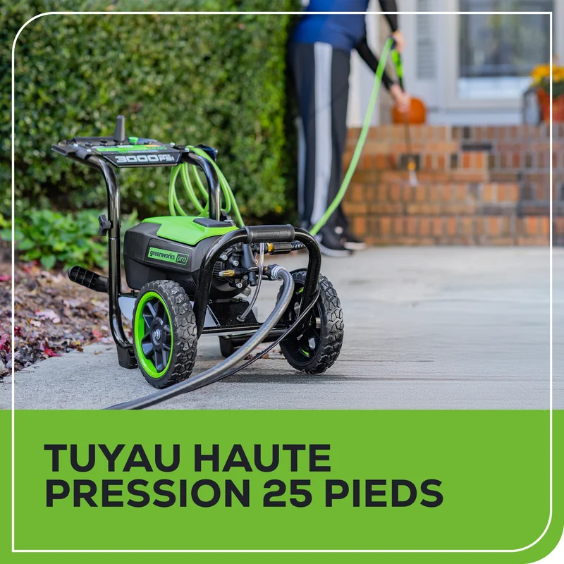 3000 PSI TruBrushless Pressure Washer with BONUS: 15” Surface Cleaner