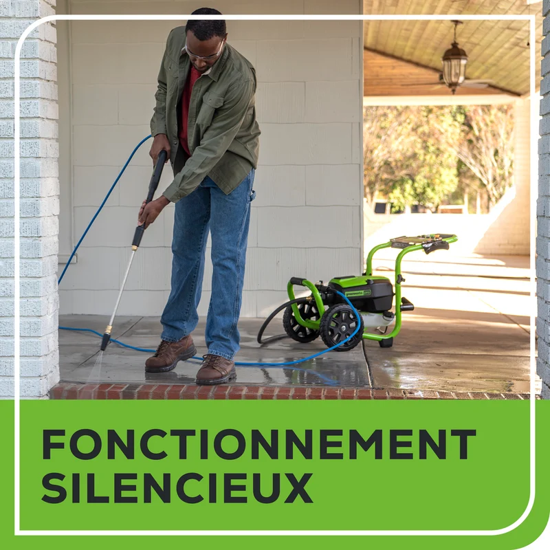 3000 PSI TruBrushless Pressure Washer with BONUS: 15” Surface Cleaner