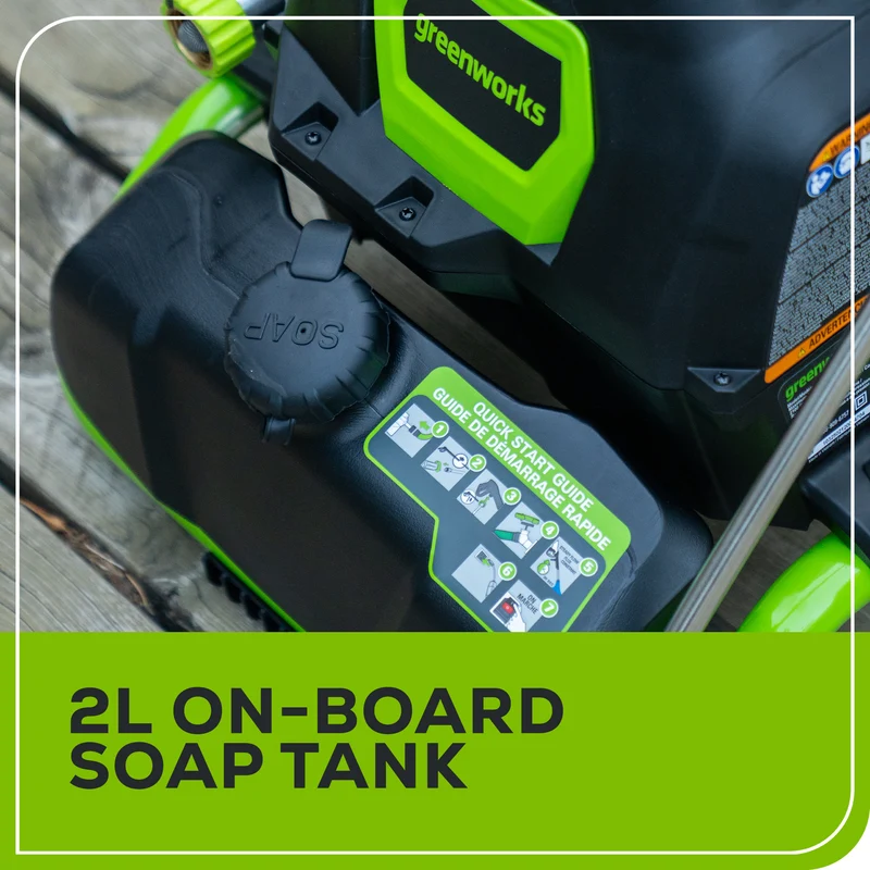 Greenworks 2100 PSI 1.2 GPM Electric Pressure Washer