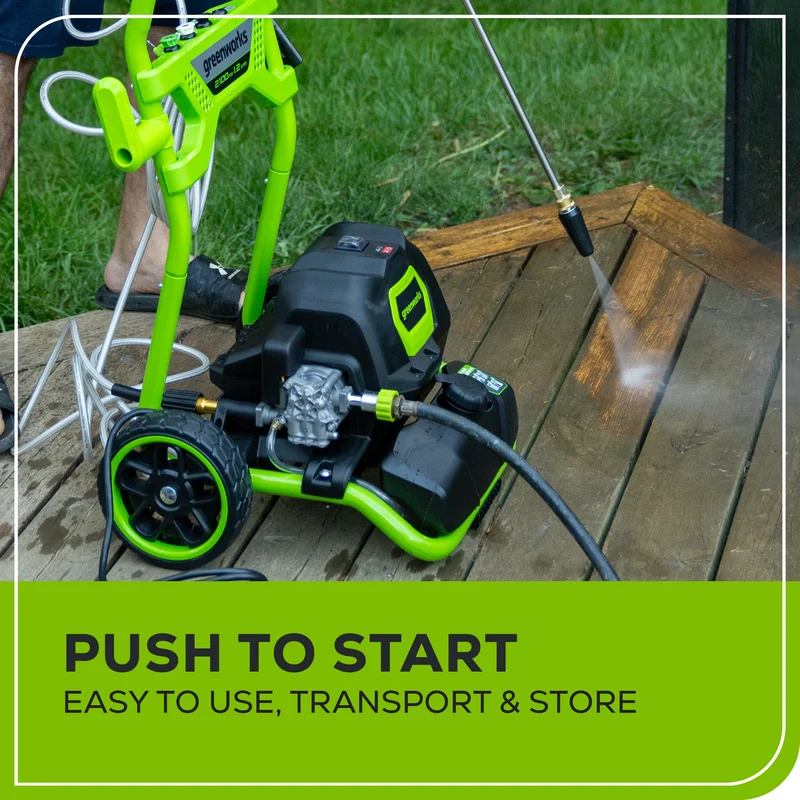 Greenworks 2100 PSI 1.2 GPM Electric Pressure Washer
