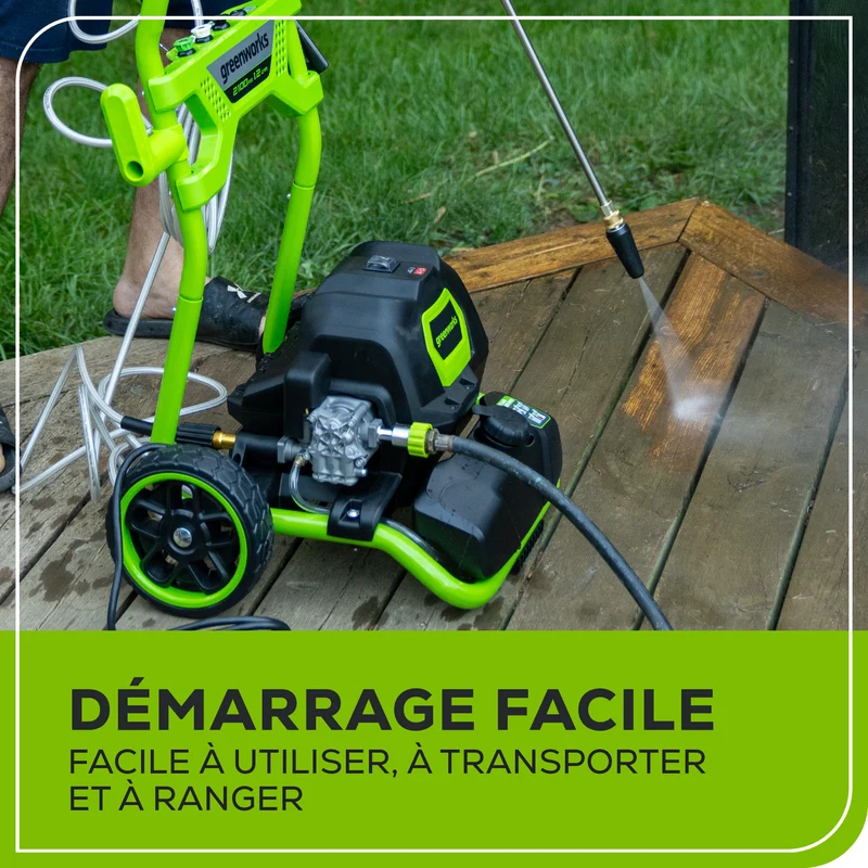 Greenworks 2100 PSI 1.2 GPM Electric Pressure Washer