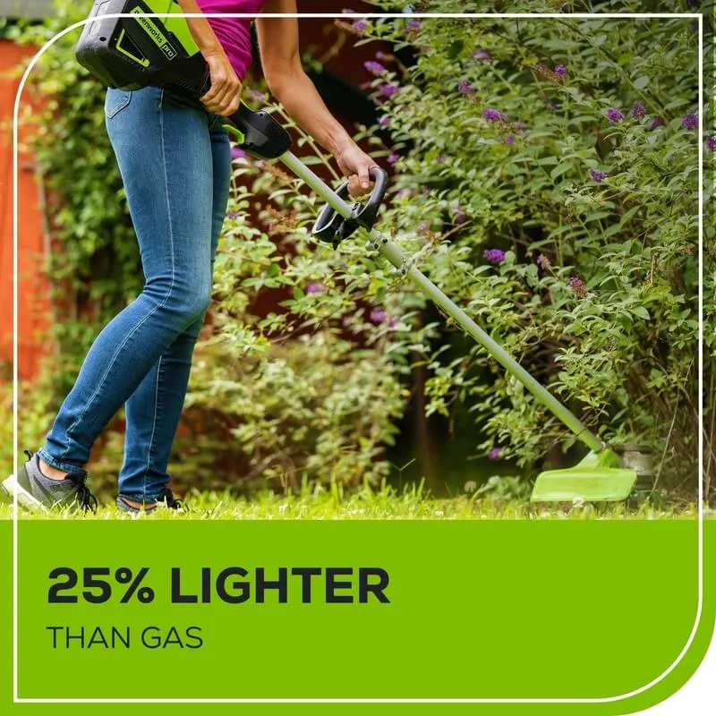 80V Blower & 16" String Trimmer Combo, 2.0Ah Battery and Charger Included