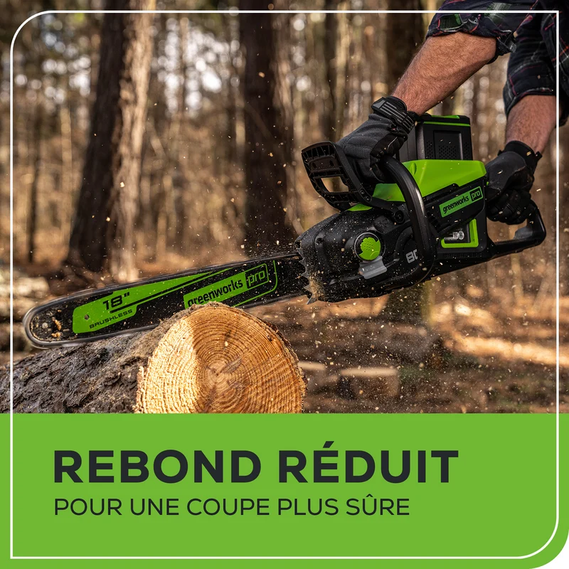 80V 18" Brushless Chainsaw (Tool Only)