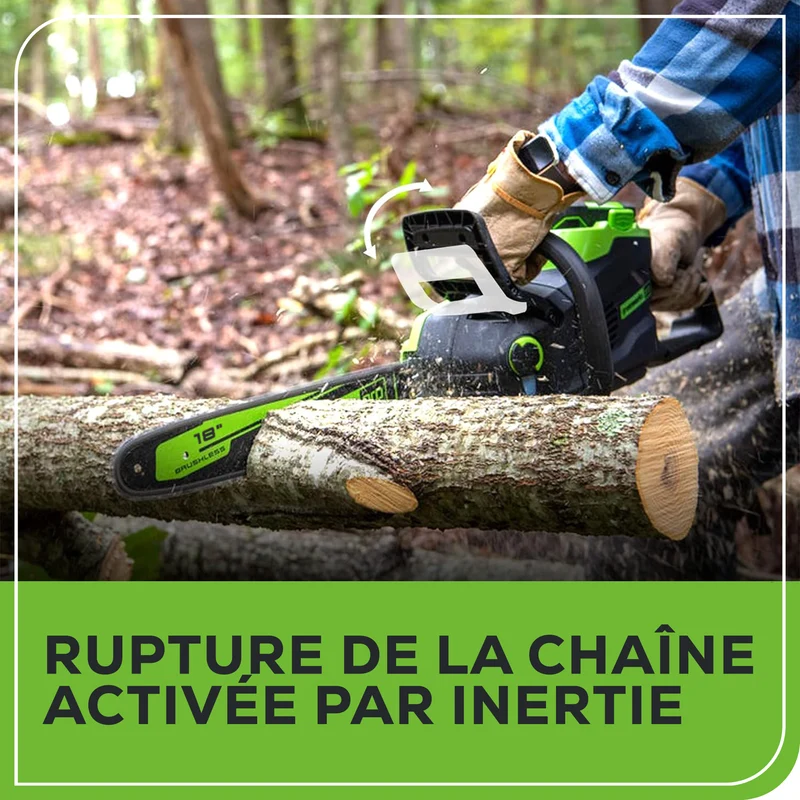 80V 18" Brushless Chainsaw (Tool Only)