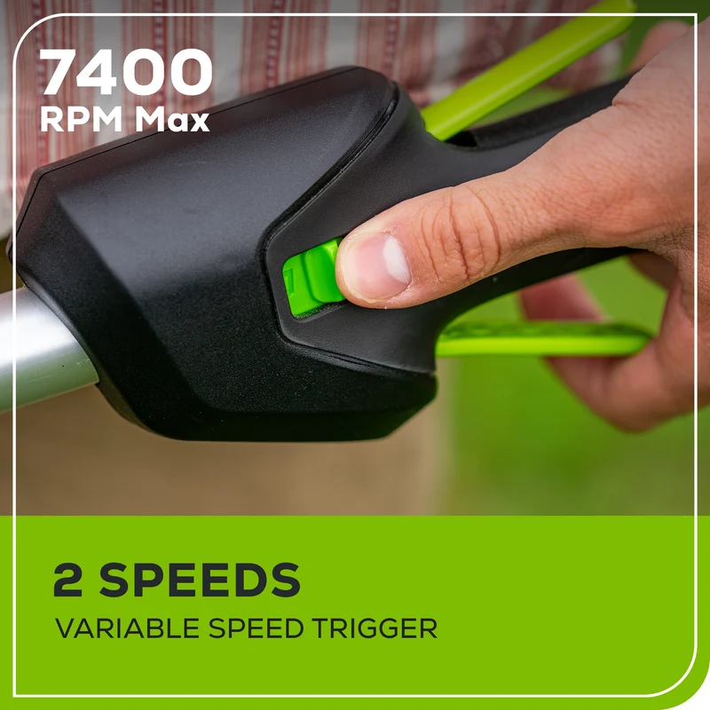 60V 13" String Trimmer, 2.0Ah Battery and Charger Included