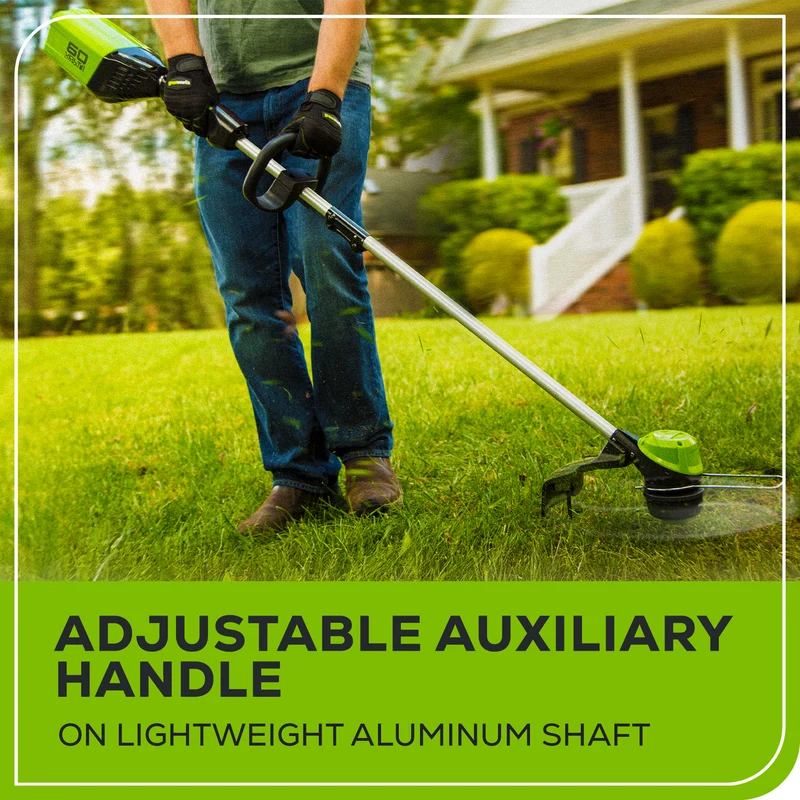 60V 13" String Trimmer, 2.0Ah Battery and Charger Included