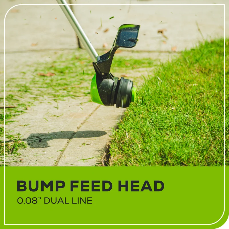 60V 13" String Trimmer, 2.0Ah Battery and Charger Included