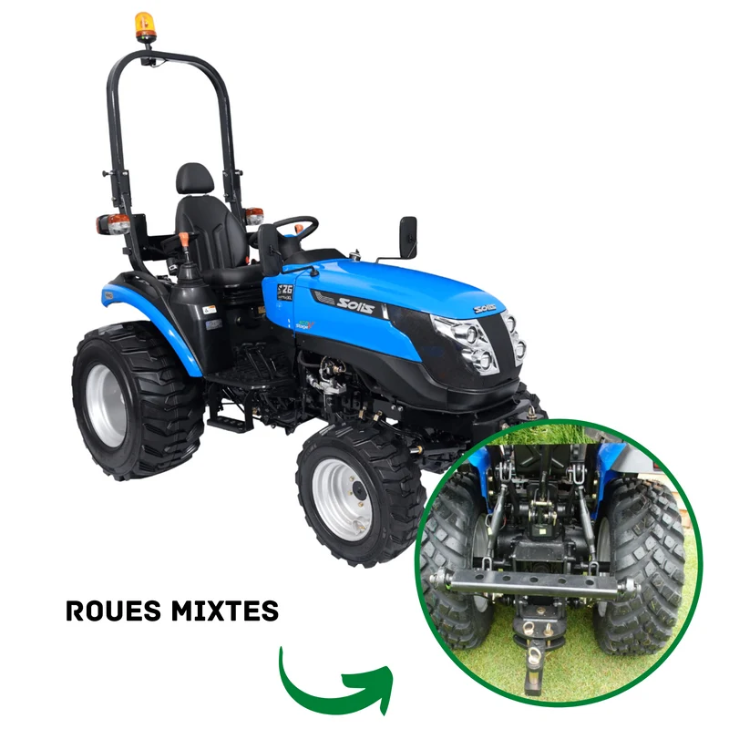 Microtracteur SOLIS 26 9+9 INVERSEUR