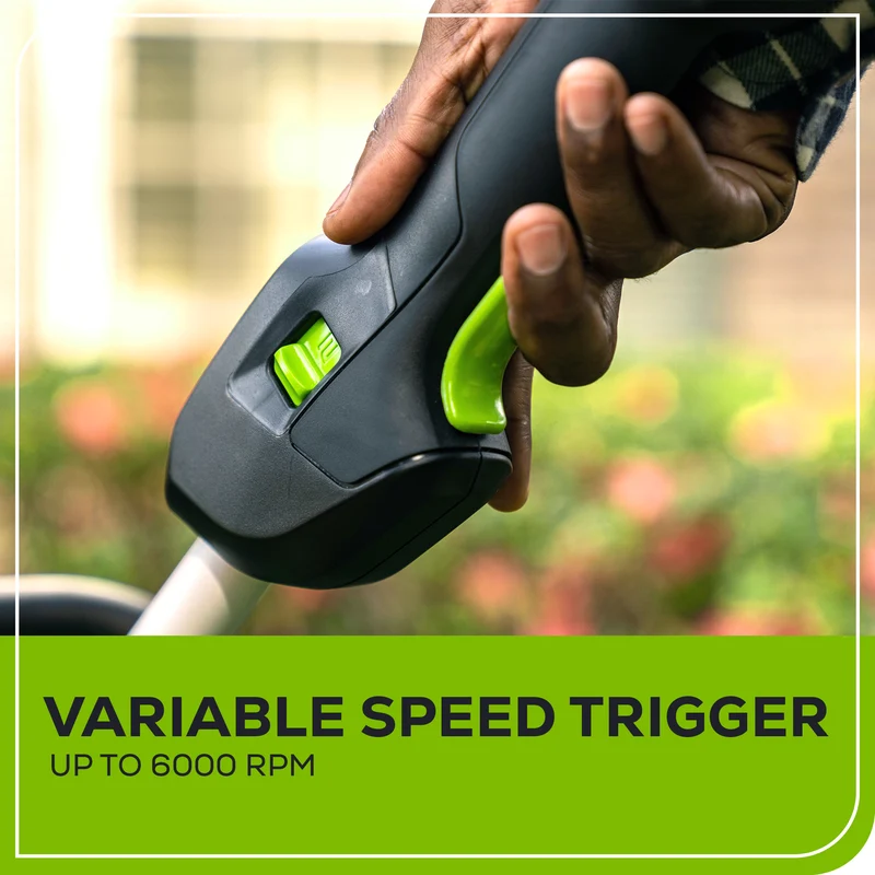 80V Grass Trimmer - 14"/16" Brushless String Trimmer with 4.0Ah Battery